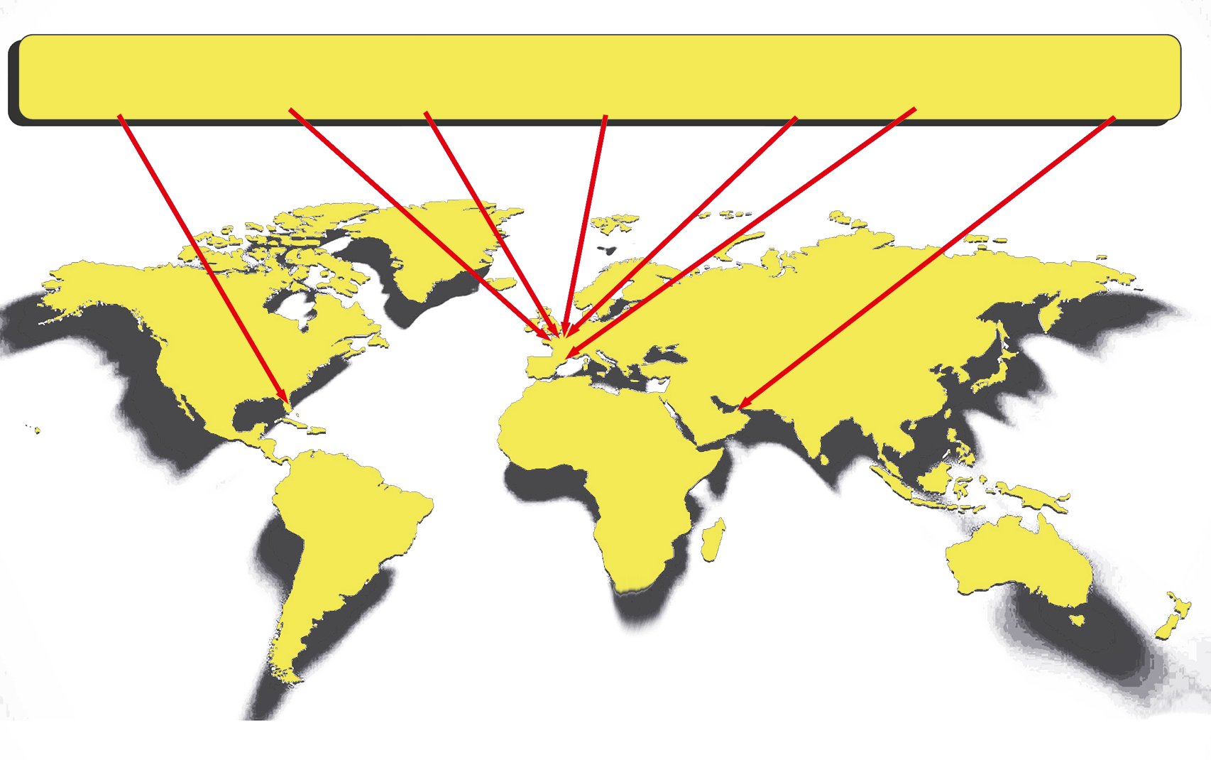 Weltkarte mit 24h Rennstrecken